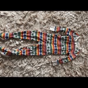 Old Navy fair aisle sleeper onesie